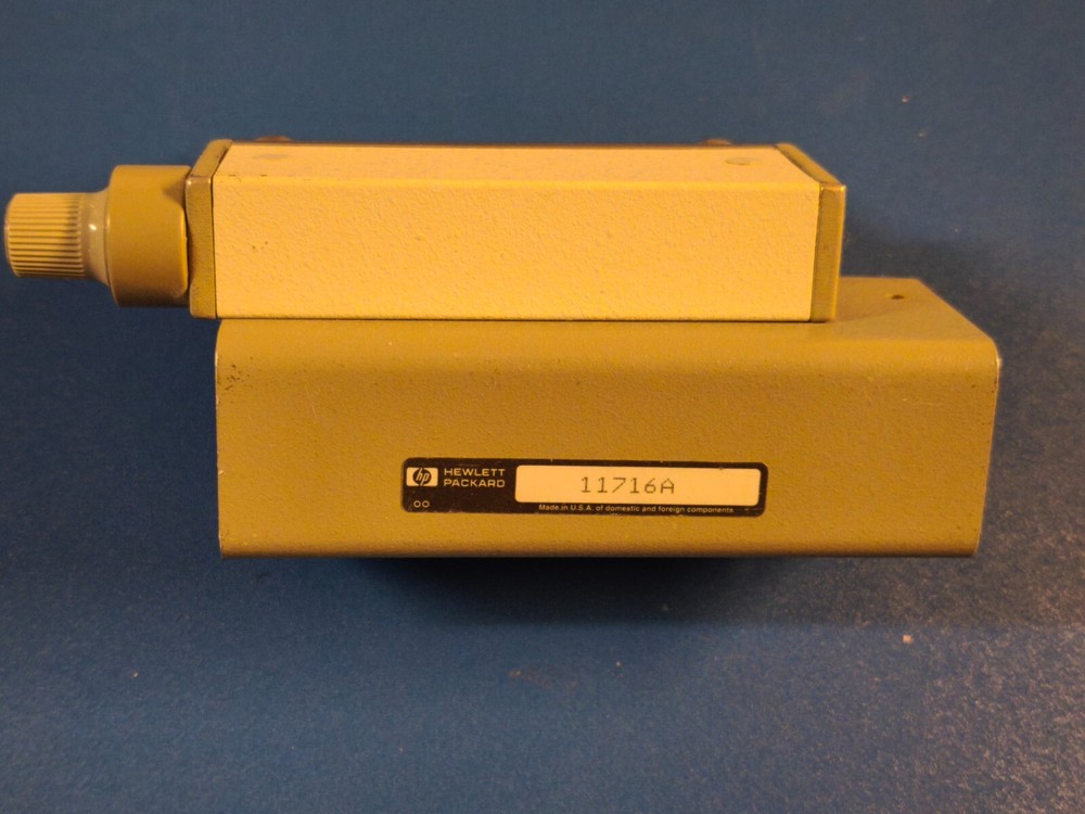 HP - Agilent - Keysight 8495A Manually Variable Step Attenuator, DC-4GHz, 70dB