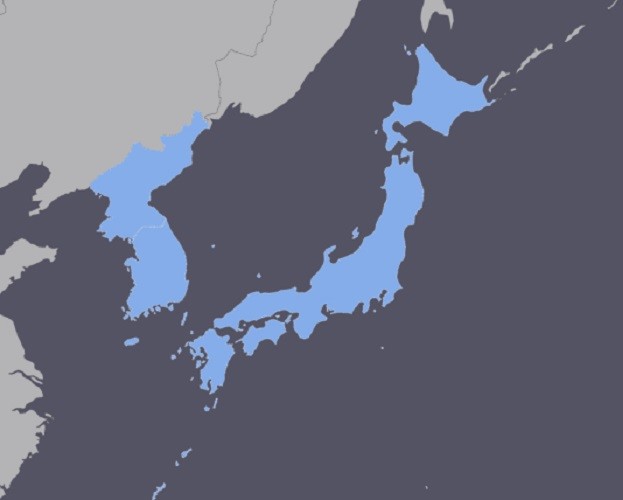 Japan Korea GPS Map 2026 for Garmin Devices- Latest Version