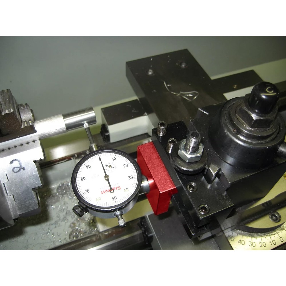 Dial Indicator Holder Lathe Mount Fits BXA AXA 0XA Tool Post 1/2 Inch