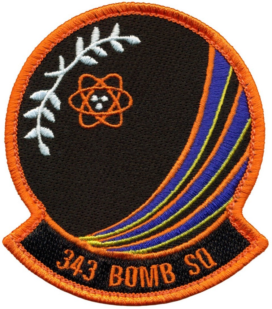 USAF 343d BOMB SQUADRON PATCH