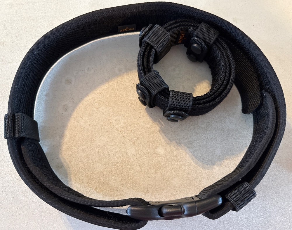 TACNEX Duty Belt Set Size Medium NWT