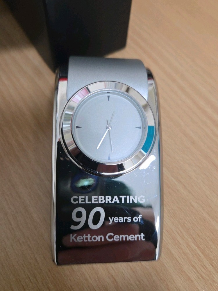 Ketton Cement 90 Years Anniversary Clock