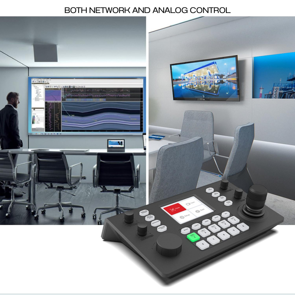 NDI PTZ Controller,Ptz Joystick Controller Poe Enable, IP NDI Camera Controller