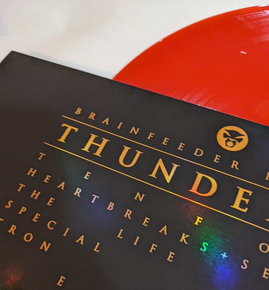 THUNDERCAT Stephen Bruner SIGNED RECORD LP apocalypse EXACT PROOF red vinyl COA