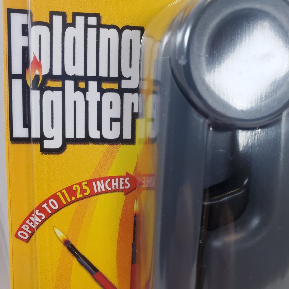 3 Scripto Lighters Foldable Refillable For Candle/Grill/Cigarette Foldable New