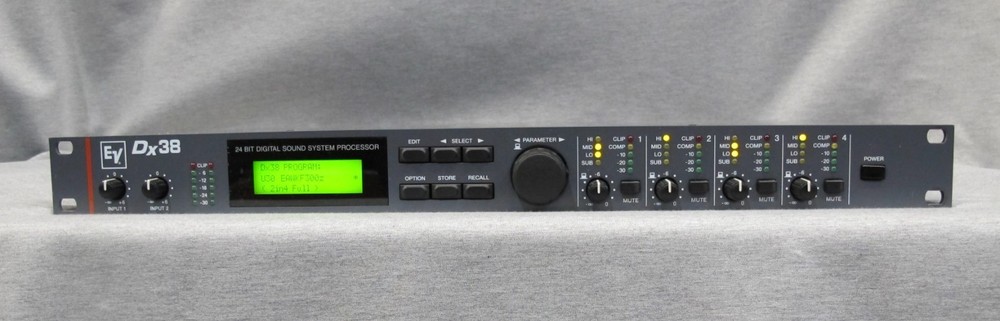 Electro-Voice EV Dx38 Digital Sound System Processor
