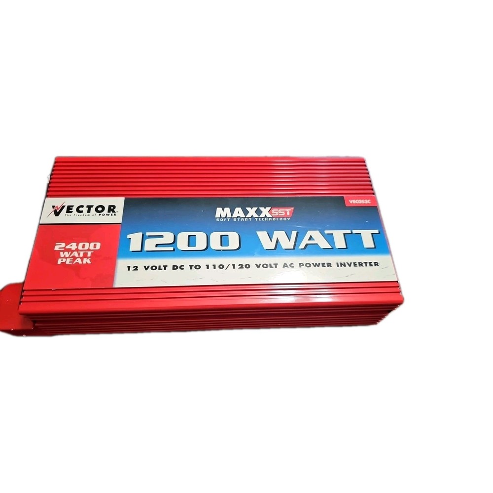 Vector 1200 Watt Power Inverter Without Cable ONLY UNIT
