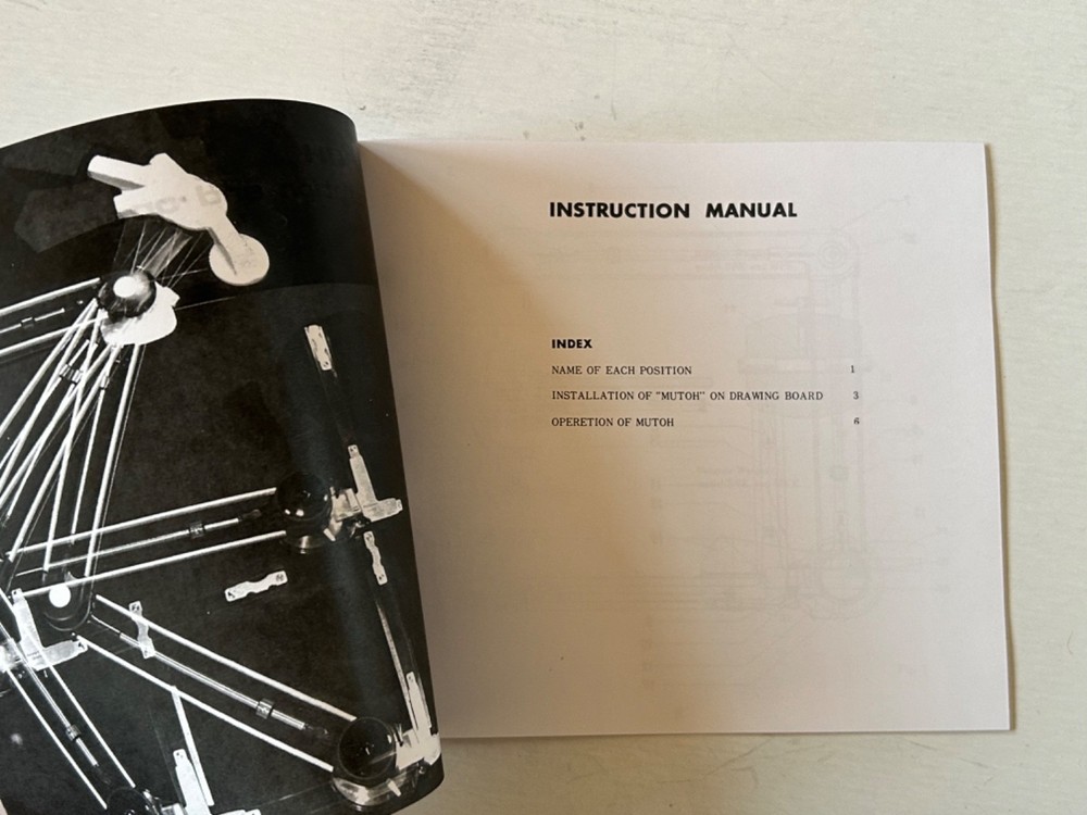 Drafting User Manual for MUTOH MR-24.