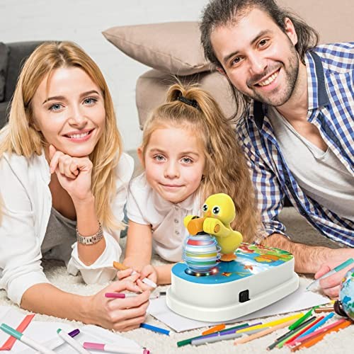 Easter Egg Decorating Kit, Chick Easter Eggs Decorating Kit Spinner Coloring