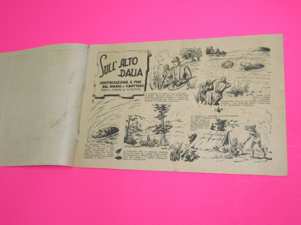 ALBI VARI Nerbini 1943 "ON THE HIGH DAUA" original!