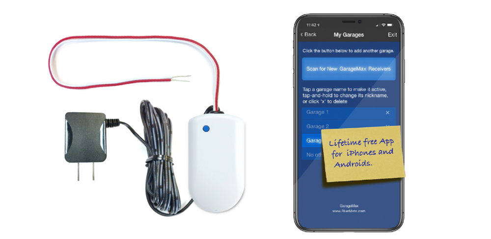 GarageMax: Android, iPhone, Apple Watch Garage Door Opener App. Simple. Secure.