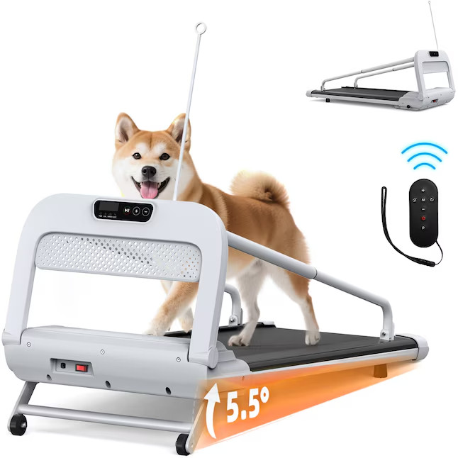 Misopily Pet Treadmill 2.5HP Foldable Dog Running Machine Adjustable Speed