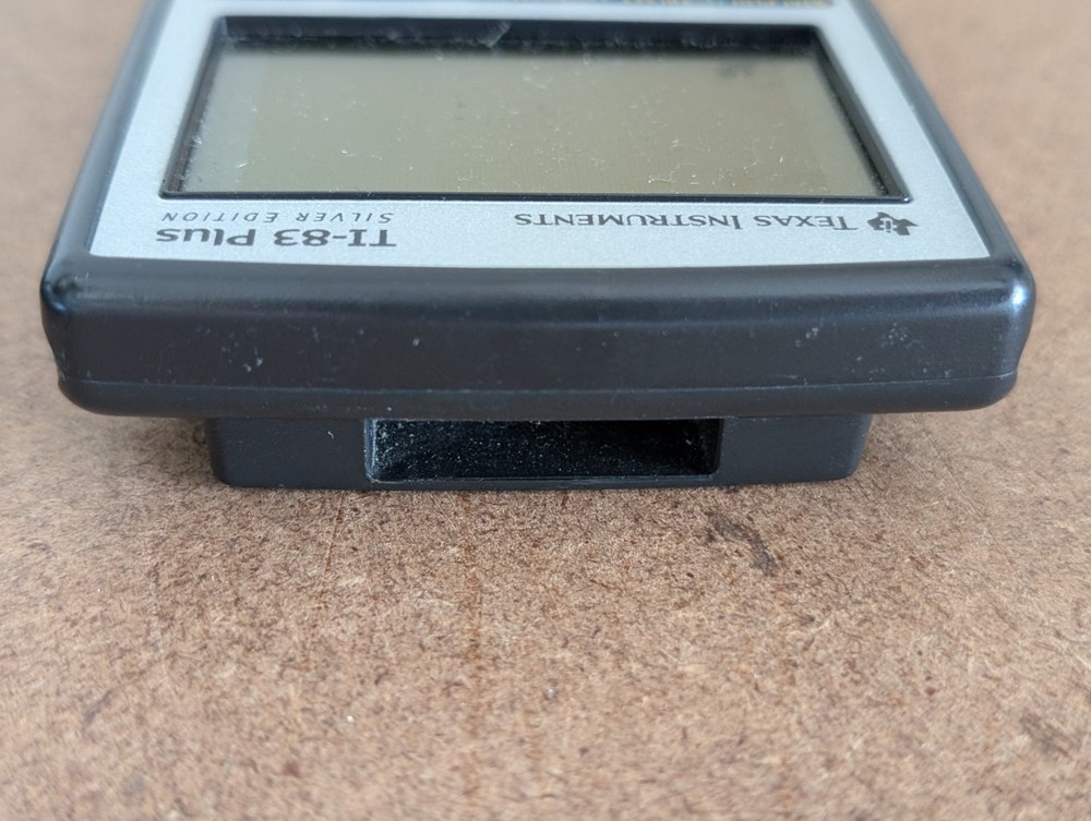 Texas Instruments TI-83 Plus Silver Edition Graphing Calculator Tested Working