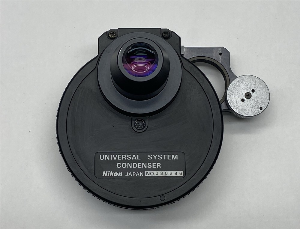 Nikon Microscope Universal System Condenser & Prism for Labophot-2