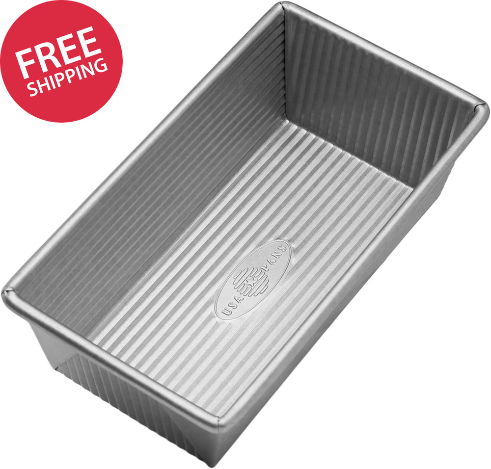 Nonstick Standard Bread Loaf Pan, 1 Pound, Aluminized Steel
