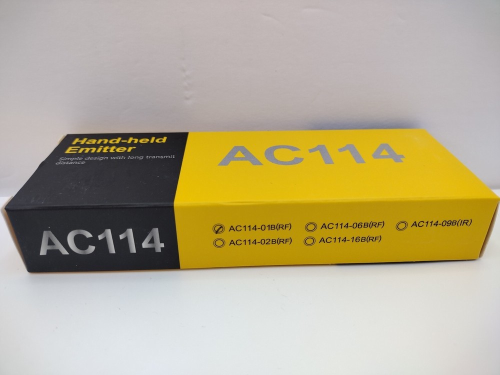 Hand-Held Emitter AC114 - 01B(RF) Blinds Controller for Motorized Roller Shades