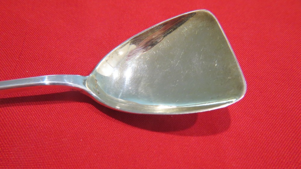 800 Silver Heavy Serving Spoon and Ladle