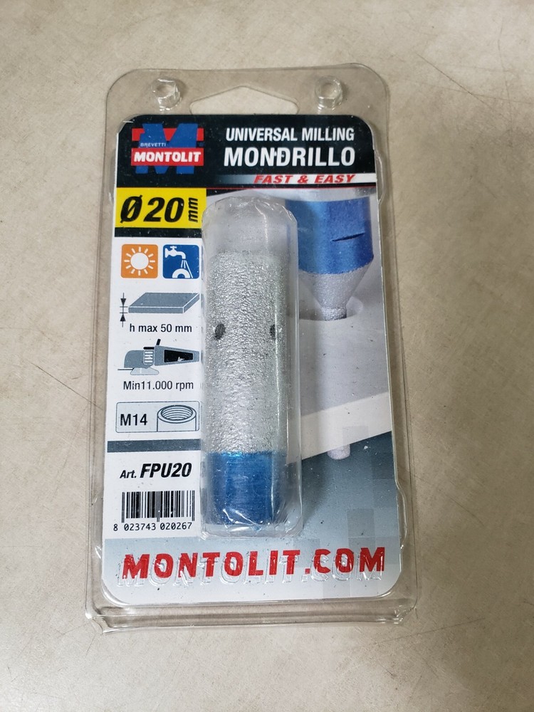 Universal Milling Mondrillo 020mm M14