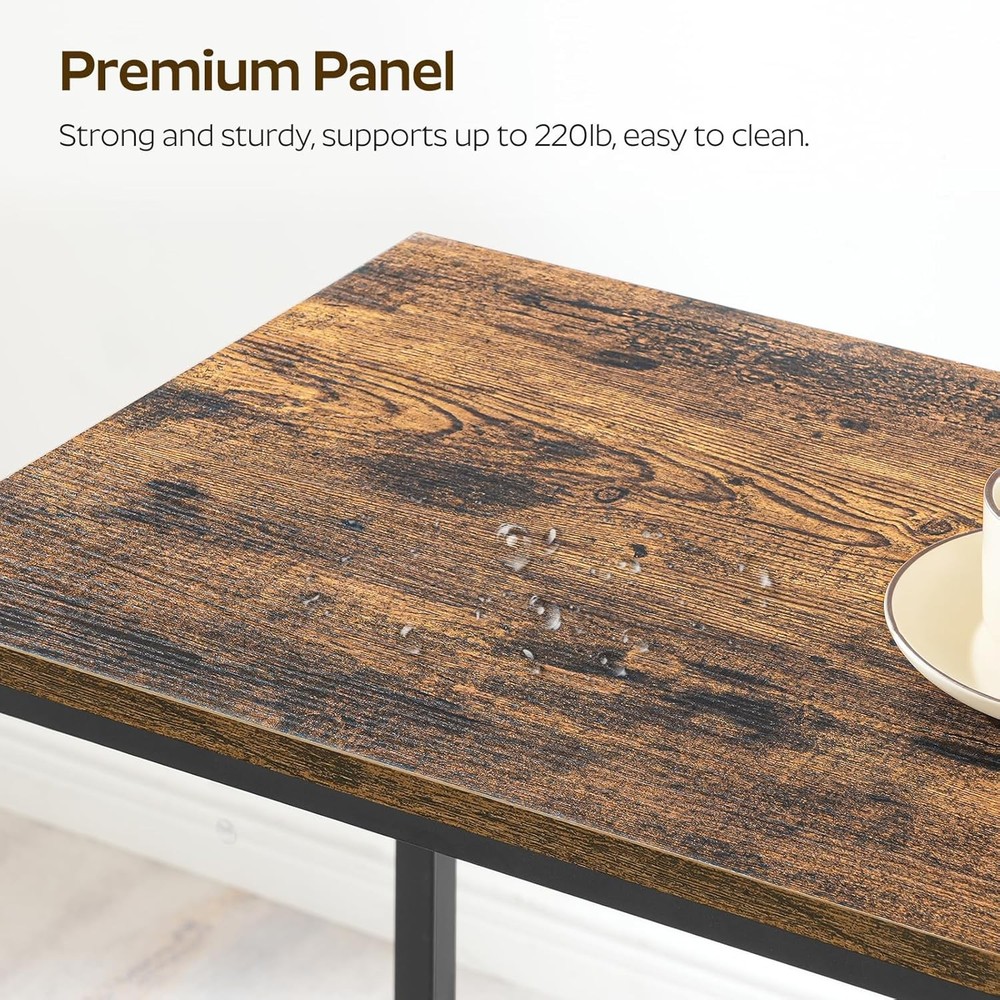 70.8" Long Bar Table Counter Bar Height Table High Top Table Rectangular Hightop