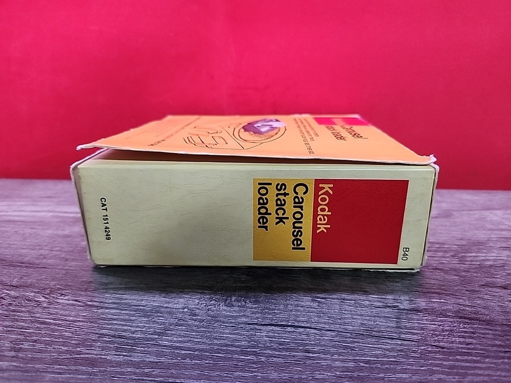 Kodak Carousel Stack Loader B40 w/Original Box & Sleeve