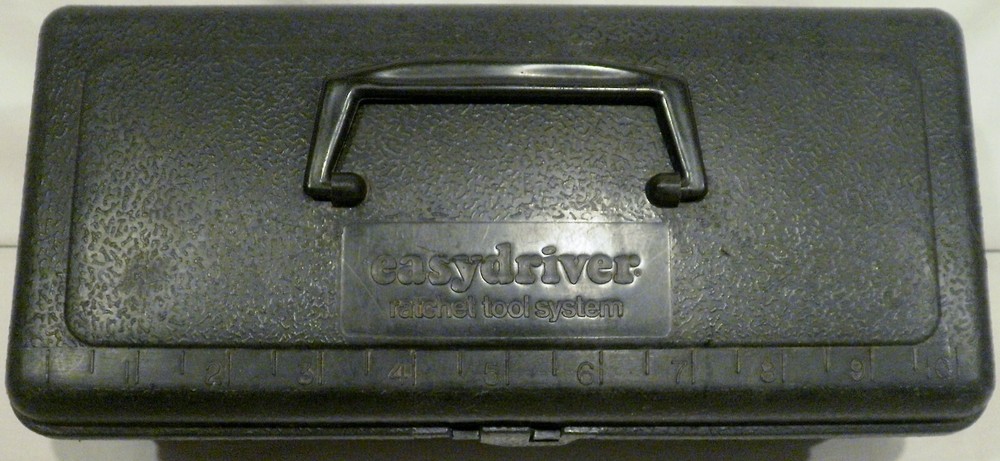 Vintage Creative Tool Easydriver Ratchet Power Ball Tool System with Case