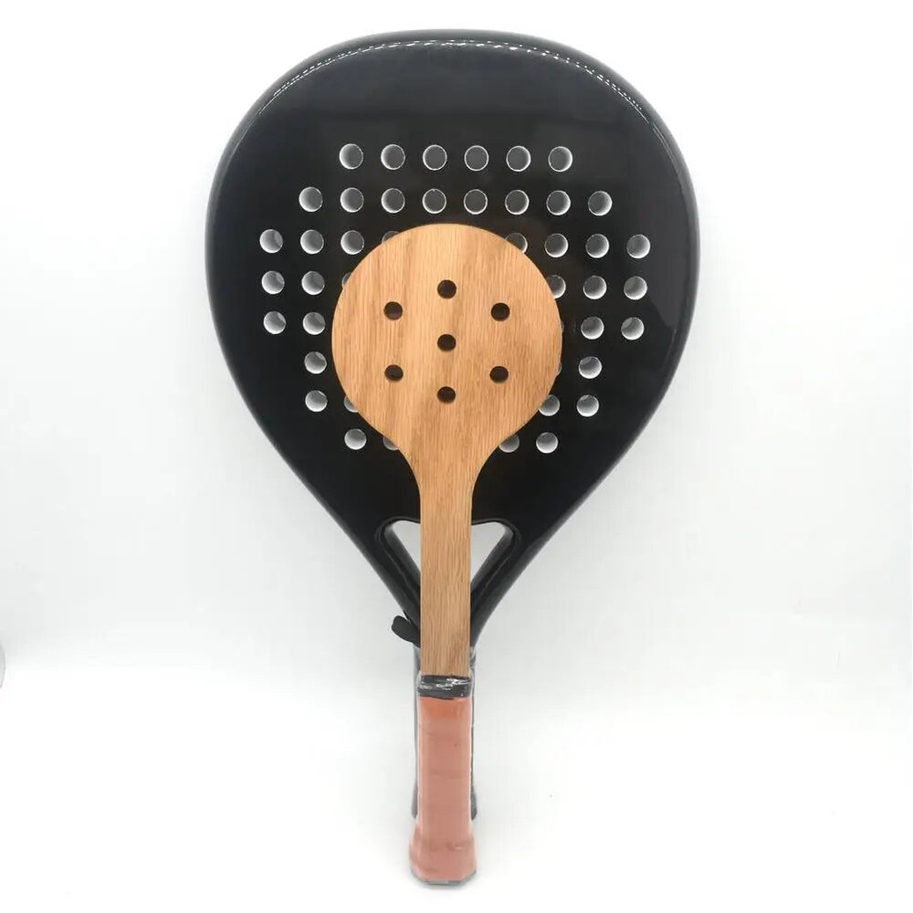 Tennis Spoon Functional Wooden Tennis Pointer Racket Trainer Practice Tools
