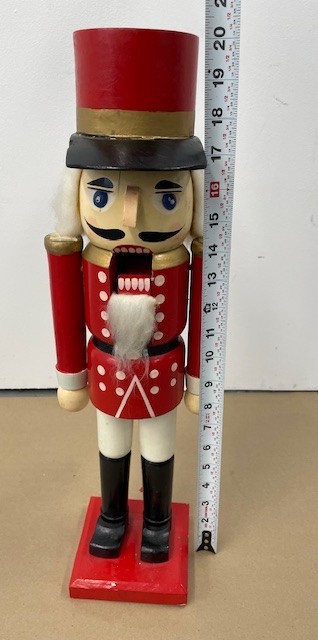 1989 20" Wooden Christmas Nutcracker--See Description!!!