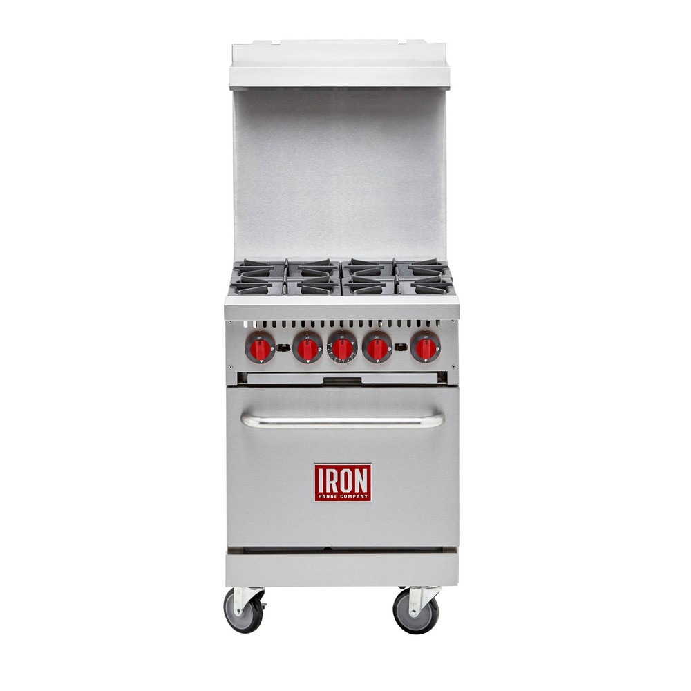 Iron Range IR-4B Gas 24" Restaurant Range