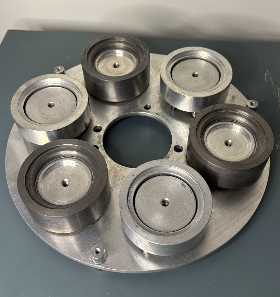 Tecre 2-1/4" Round Dieset for Model 152 Button Magnet Machine Automatic 2.25"