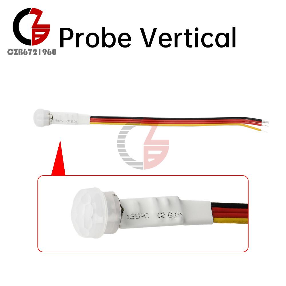 DC 3-24V Mini Motion PIR Pyroelectric Infrared Motion Automatic Detector Module