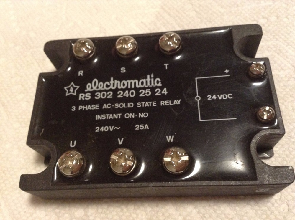 Electromatic RS3022402524 3 Phase AC Solid State Relay