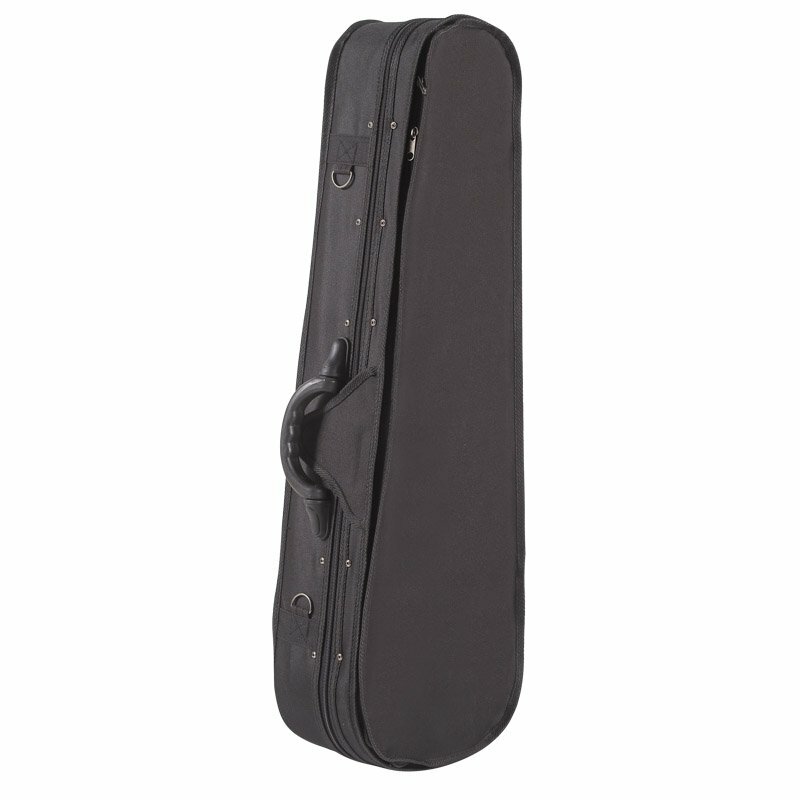 Violin Case 1/4 size light foam, holds two bows, BLACK