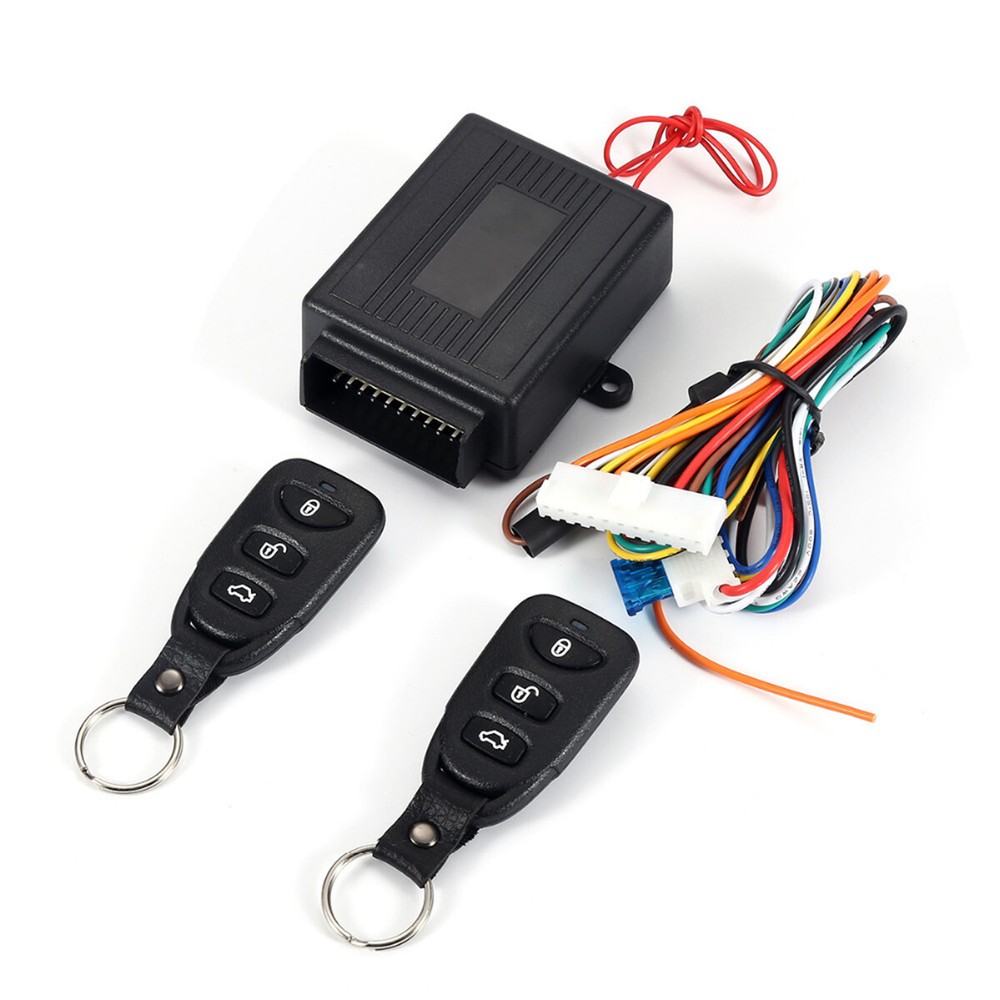 Universal Car Keyless Central Remote Control Kit Door Locking Alarm Entry System