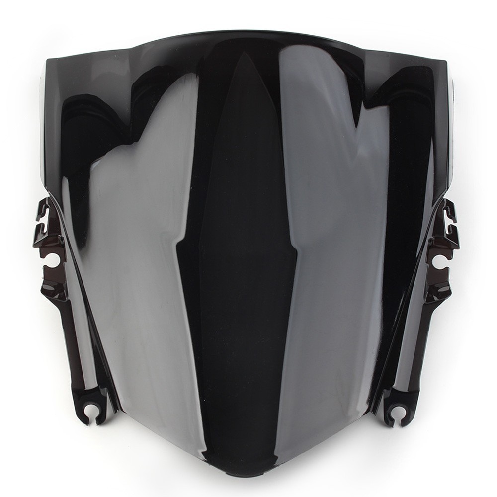 Black Motorcycle Front Windshield Windscreen Fit For Honda CBR500R 2013 2014-15