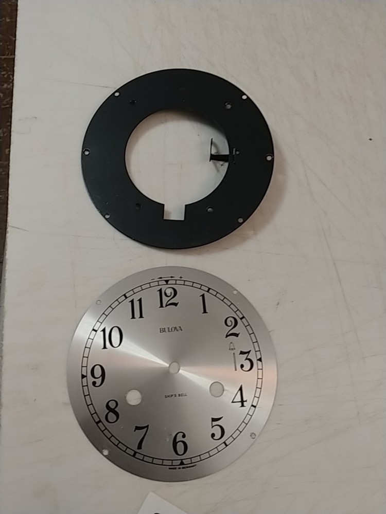 BULOVA SHIP'S BELL CLOCK DIAL