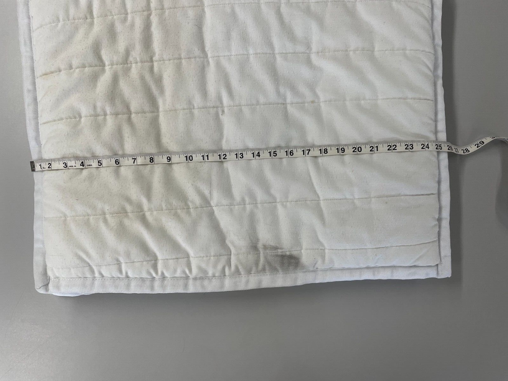 Dover saddle pad square quilt white