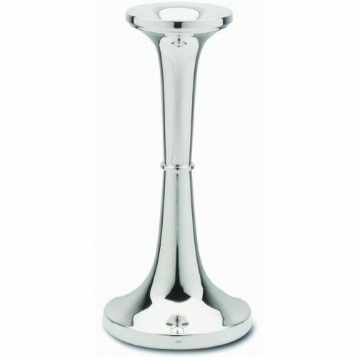 BROADWAY & Co - Sterling Silver - Hourglass Round Based CANDLESTICK - 8"
