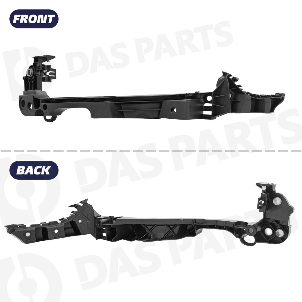 For VW VolksWagen 2009-13 Golf Headlight Support Bracket Holder Mount Panel Set