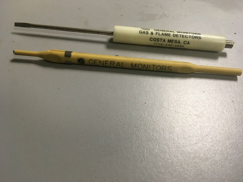 General Monitors Gas Sensor Controller Calibration ScrewDriver One (1) Of EA