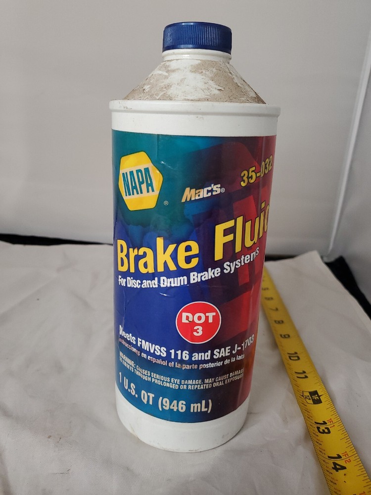 NAPA Brake Fluid DOT 3 (1) US Quart