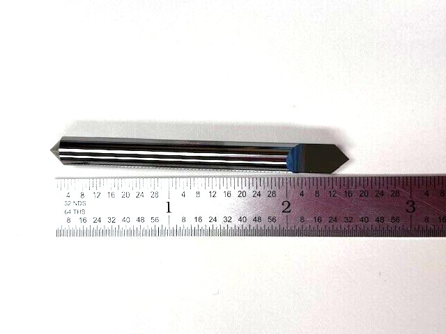MICRO 100 RNC-250-2 SOLID CARBIDE Engraving Tool 1/4" 90 DEGREE DOUBLE END