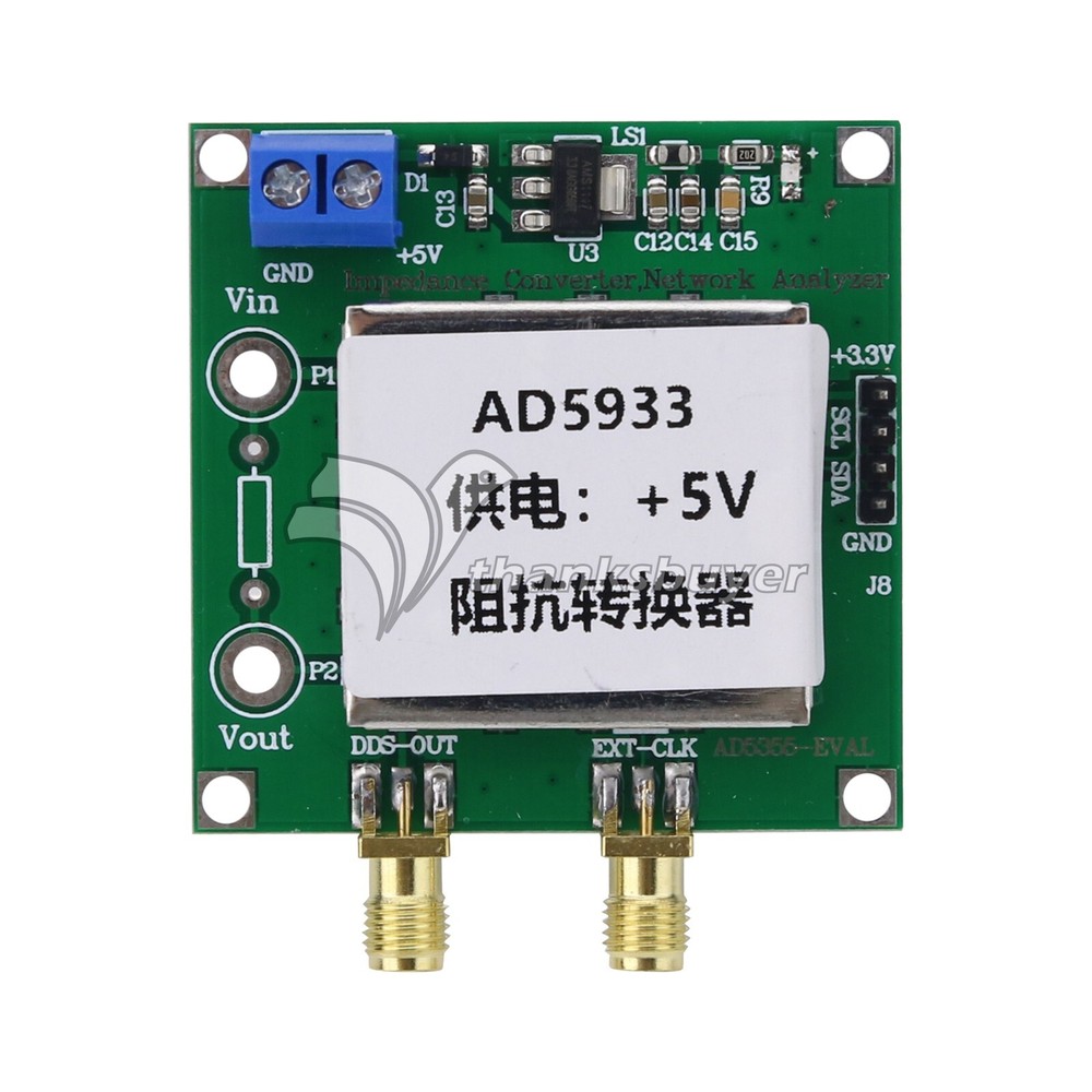 AD5933 Impedance Converter and Network Analyzer Module 1M Sampling Rate 12Bit