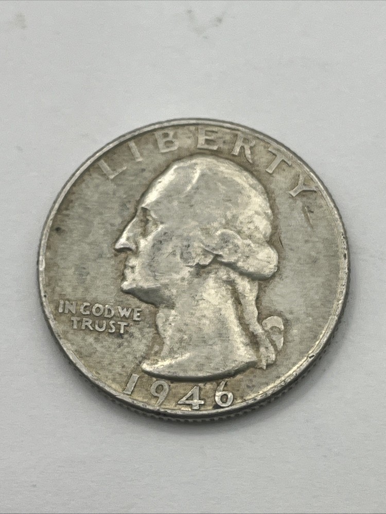1946 Washington Quarter 90% Silver