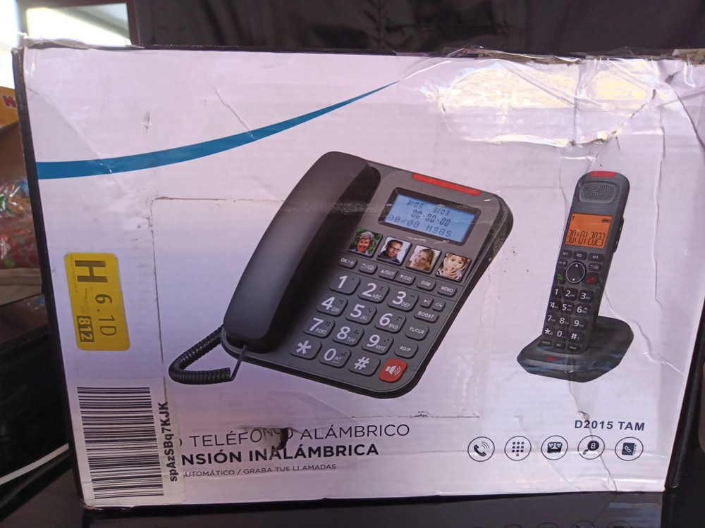 Desk Telephone And Wireless Extension Bundle D2015 TAM