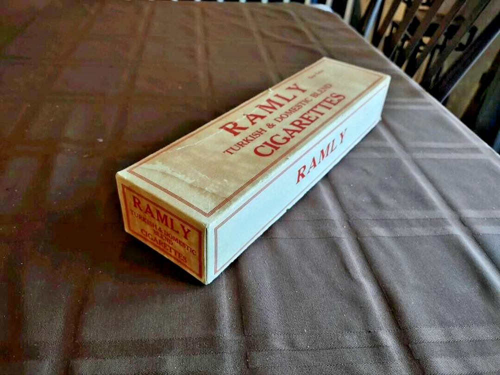 1900's Ramly Turkish Cigarettes Tobacco Empty Box