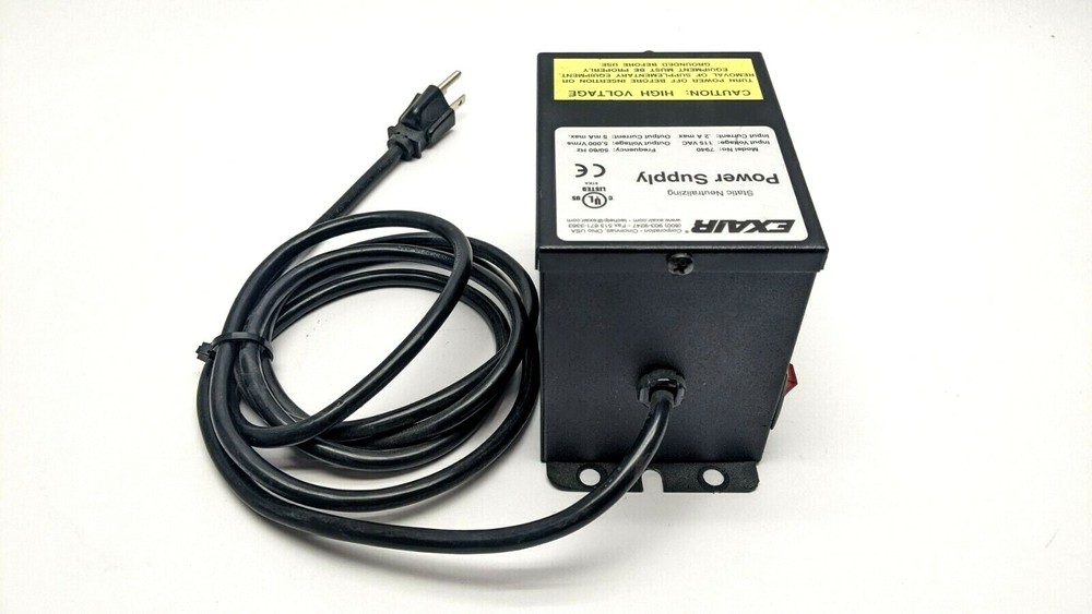 Exair 7940 Static Neutralizing Power Supply 115V