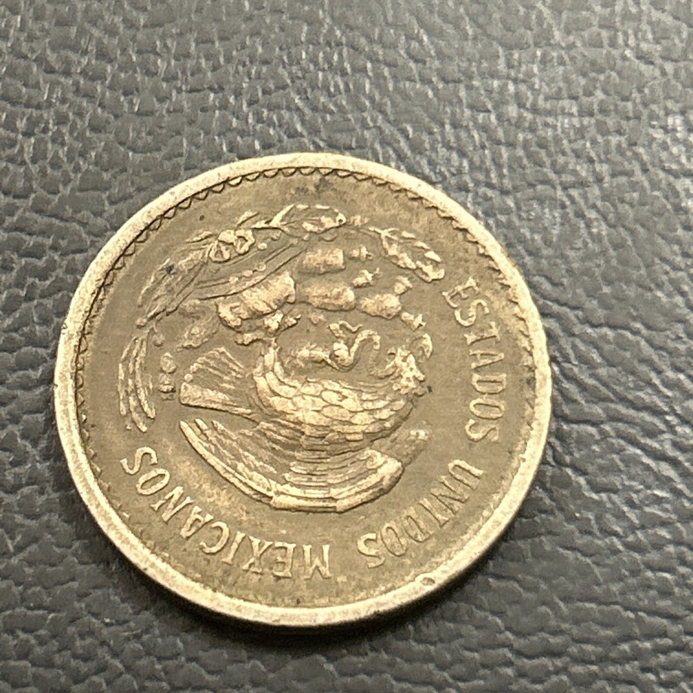 1946 Mexico 10 Centavos Coin  “File 34a