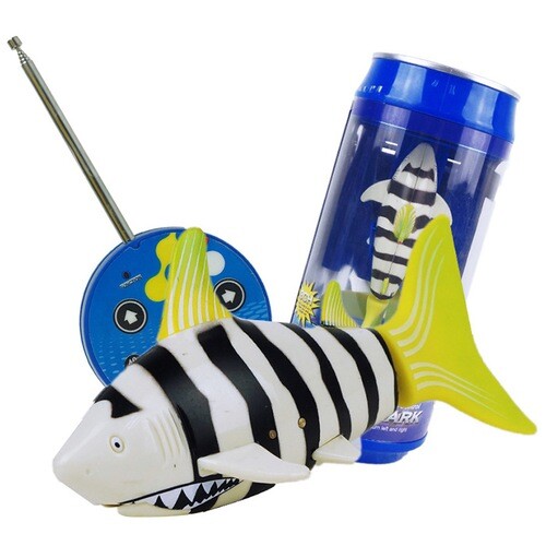 Remote Control RC Micro SHARK Robo Fish MINI SHARK Aquarium Toy -SHAKE-