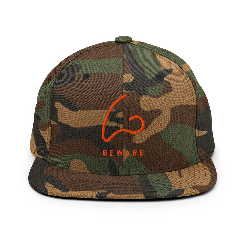 BEWARE Snapback Hat