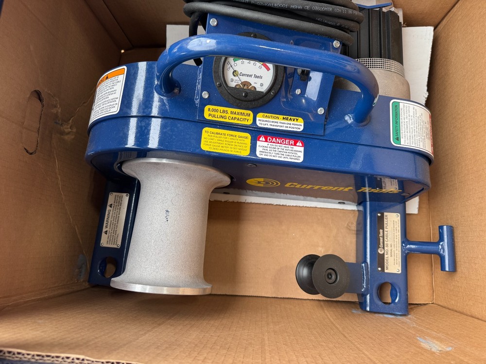 NEW - Current Tools Model 88 Cable Puller - 8845 Cable Pulling Package w/ Mount